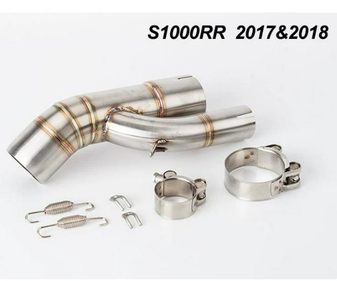 BMW S1000RR 304 Stainless Steel Mid-Pipe Motorcycle Exhaust