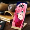 Аниме Zero Two Darling in the FranXX для Xiaomi POCO X4 F3 11T 10T MI 11 lite X3 NFC F4 GT 9T M4 Pro 5G M3 Celulares Fundas