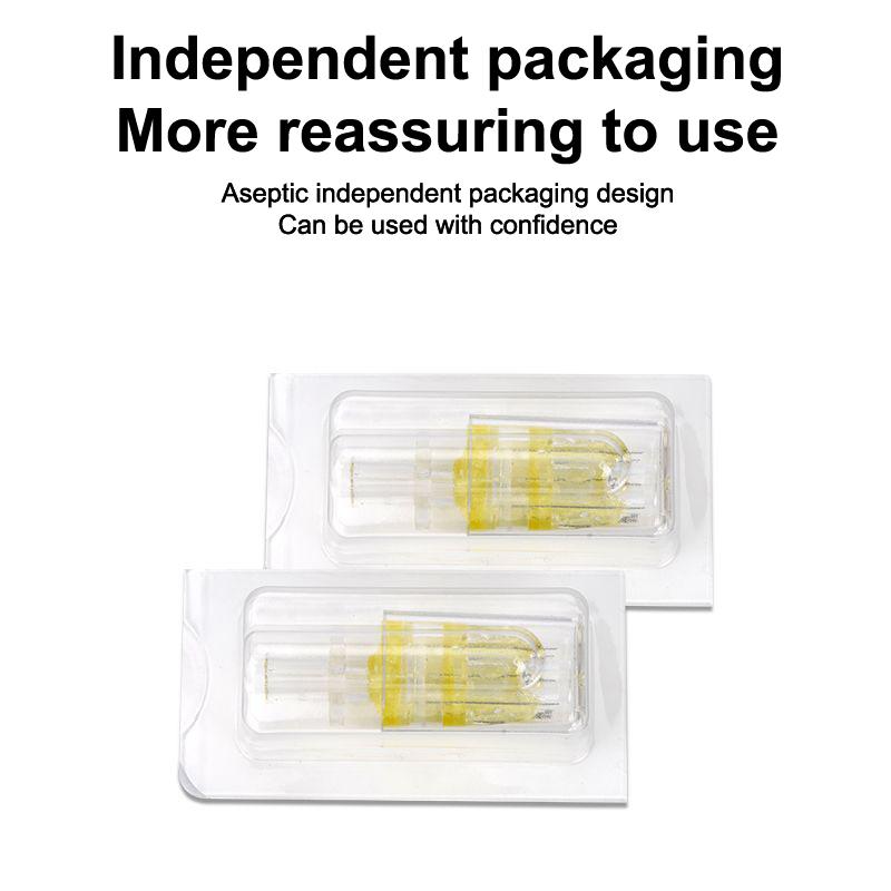 Ручная работа, игла с водяным светом, многоигольная мезотерапия, многоигольный инжекторный пистолет, 5 контактов для иглы для инъекций гиалуроновой кислоты