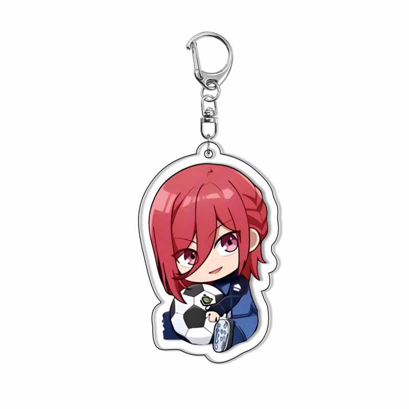 Blue Lock Sae Itoshi Acrylic Keychain Anime School Merchandise Figure Cross Border Ready to Ship Stock Available Fast Delivery