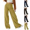 Women's Fashion Loose And Dangling Sense High Waist Slim Casual Straight Pants Trousers