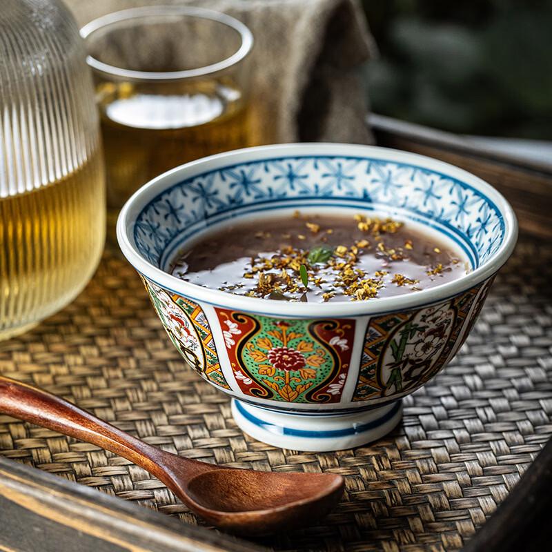Винтажная керамическая миска для рамена и риса