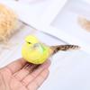 1Pc Artificial Feather Fake Birds Nest Decorative Mini Swallows Home Garden Ornaments