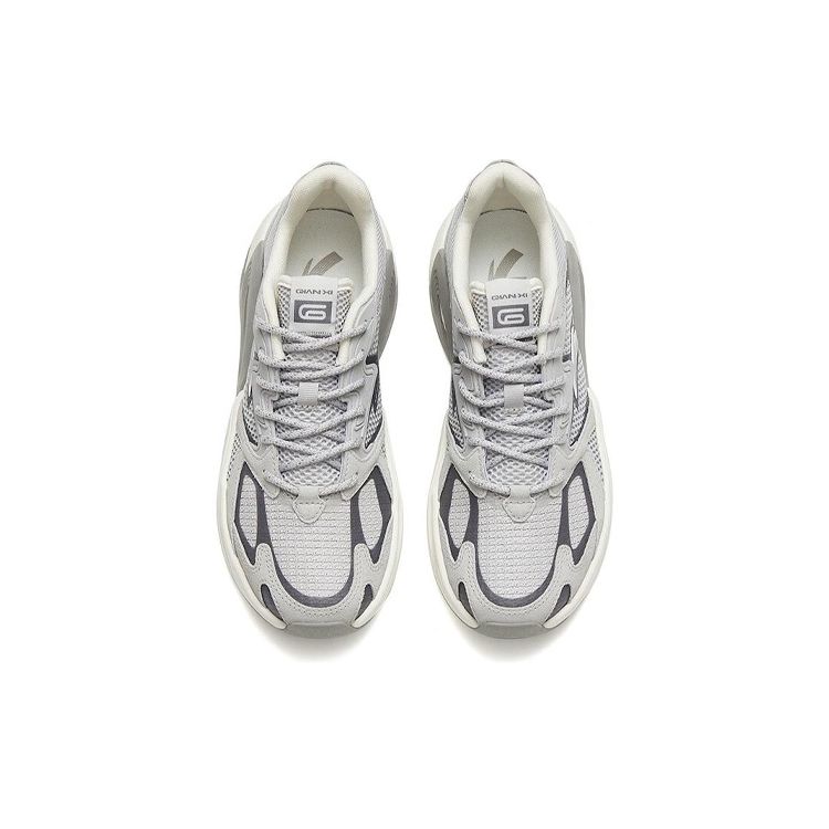 Anta Кроссовки женские Millennium 6 Non-Slip Wear-Stick Low-Top Casual Shoes Gray 122328890-2