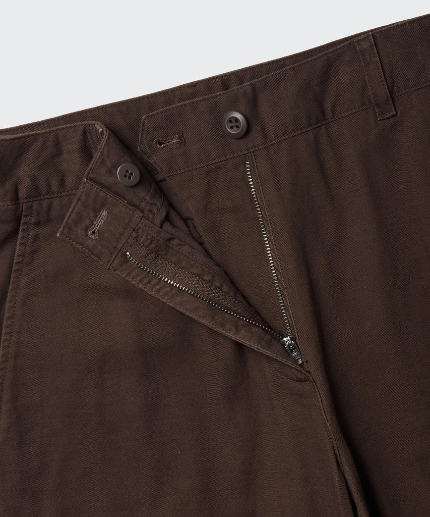MUSINSA STANDARD WOMAN Women'S Fleece-Lined Wide Cargo Pants [Baroque Brown]