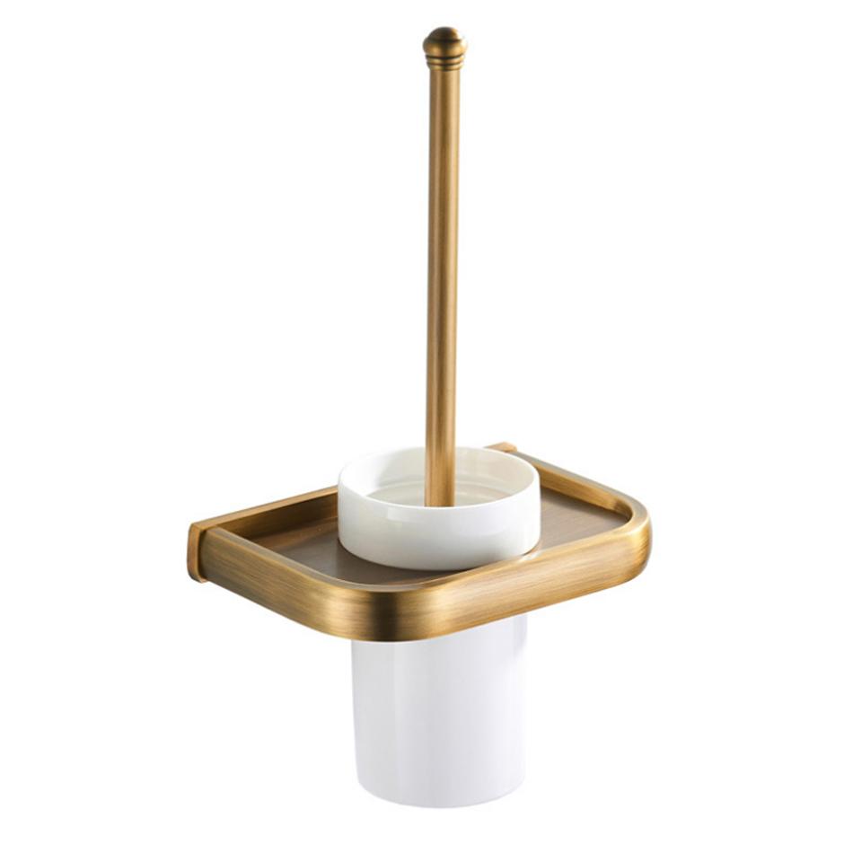 Комплект бронзовых аксессуаров для ванной комнаты, старинная латунная полка для полотенец, держатель для унитаза, корзина для рулонов бумаги, кольцо для полотенец, крючки для одежды