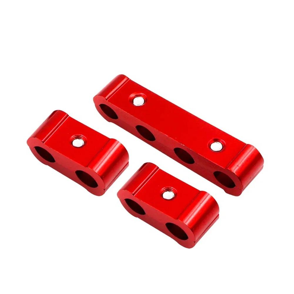 Universal 8/9/10mm Aluminum Car Spark Plug Wire Separator Mulitp-Color Spark Wire Line Clamp Auto Engine Modified Accessories