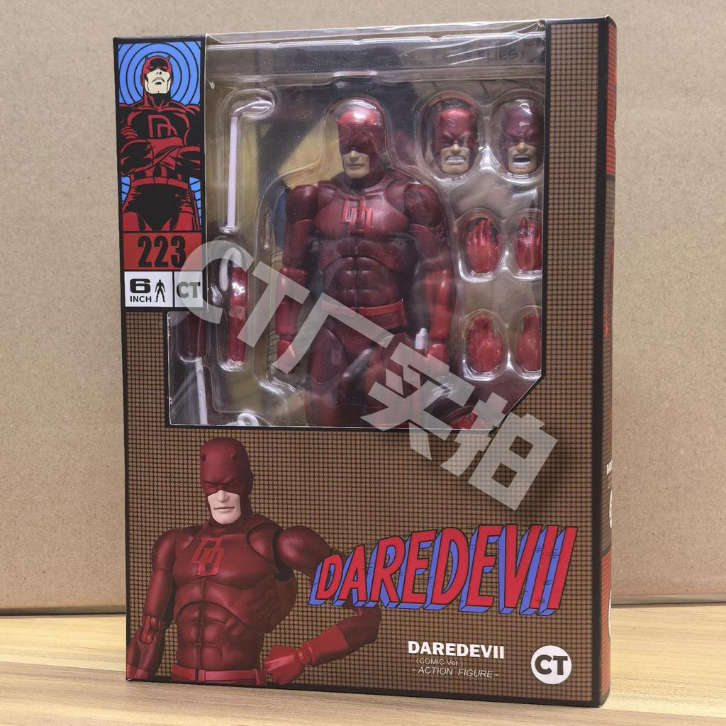 В наличии Ct Toys Фигурка Дейрдревила Mafex 223 Shf В Стиле Комиксов ПВХ Статуэтка для Коллекции И Украшения Стола Подарки