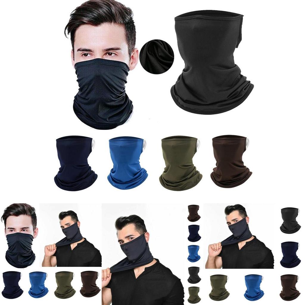 Универсальная бандана-шарф-балаклава для лица и шеи для активного отдыха и защиты от солнца