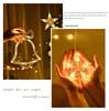 AC 110V Christmas Tree Deer Bells String Lights Fairy Lights Outdoor Decoration