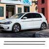 2 шт. Боковые наклейки на автомобиль Для Volkswagen VW GOLF 6 7 8 MK6 MK7 MK8 1.4 2.0 GTI TSI Аксессуары для спортивного тюнинга Автомобильные виниловые наклейки