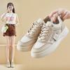 Mesh White Shoes for Women In Summer New High-rise Student Shoes Breathable Casual Shoes