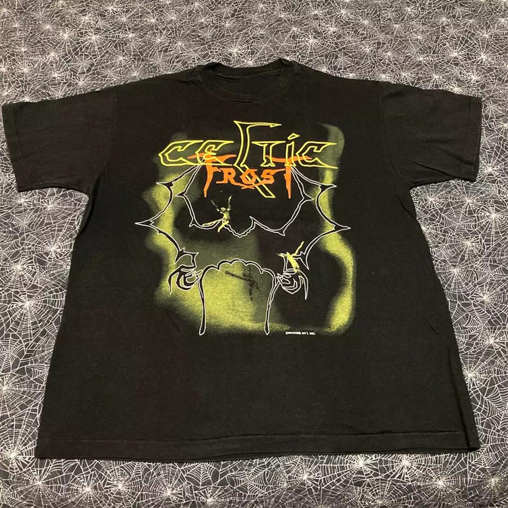 Celtic Frost Music Tour Black T-Shirt Cotton All Size Unisex NW40 Unisex T-Shirt