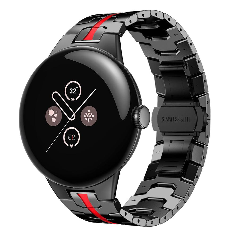 Роскошный ремешок из нержавеющей стали для Google Pixel Watch 3 41 мм Металлический браслет для GOOGLE Pixel Watch 2/1 45 Роскошные аксессуары для ремешка