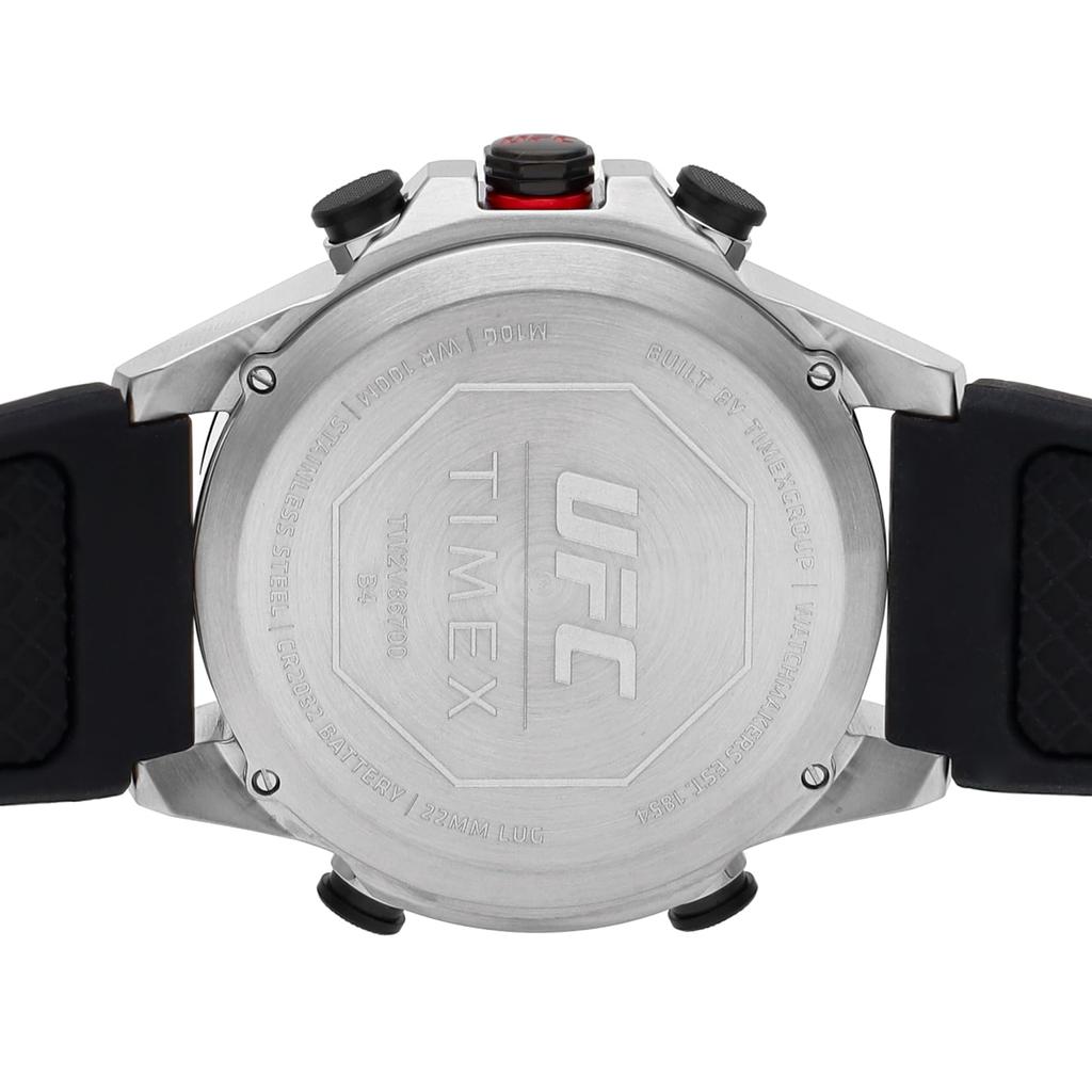 Часы UFC Kick Digital Quartz 10 ATM Waterproof Mineral Glass TW2V86700 Black [TIMEX] 51.5mm Mens [Товар]