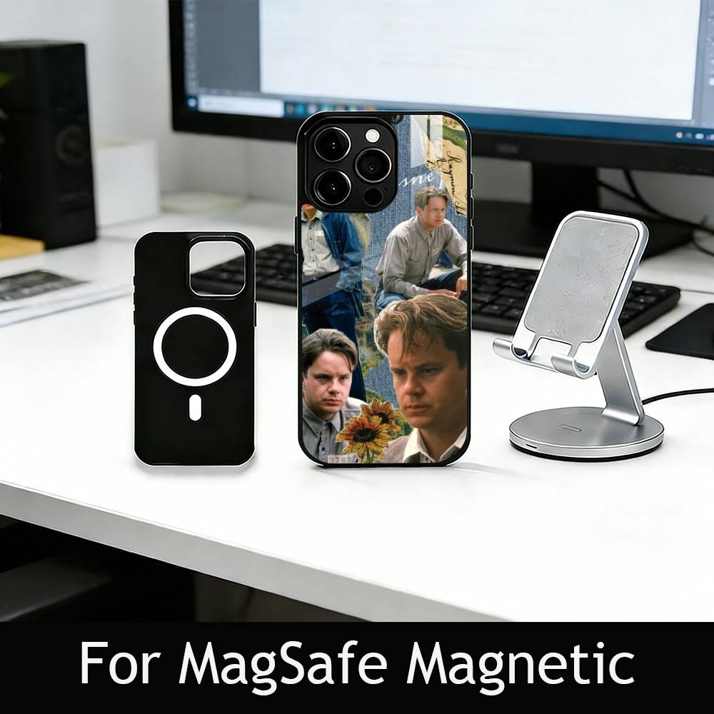 S-Shawshank A-Andi Phone Case For iPhone17,16,15,14,13,12,11 Plus,Pro Magnetic For Magsafe Wireless Charging