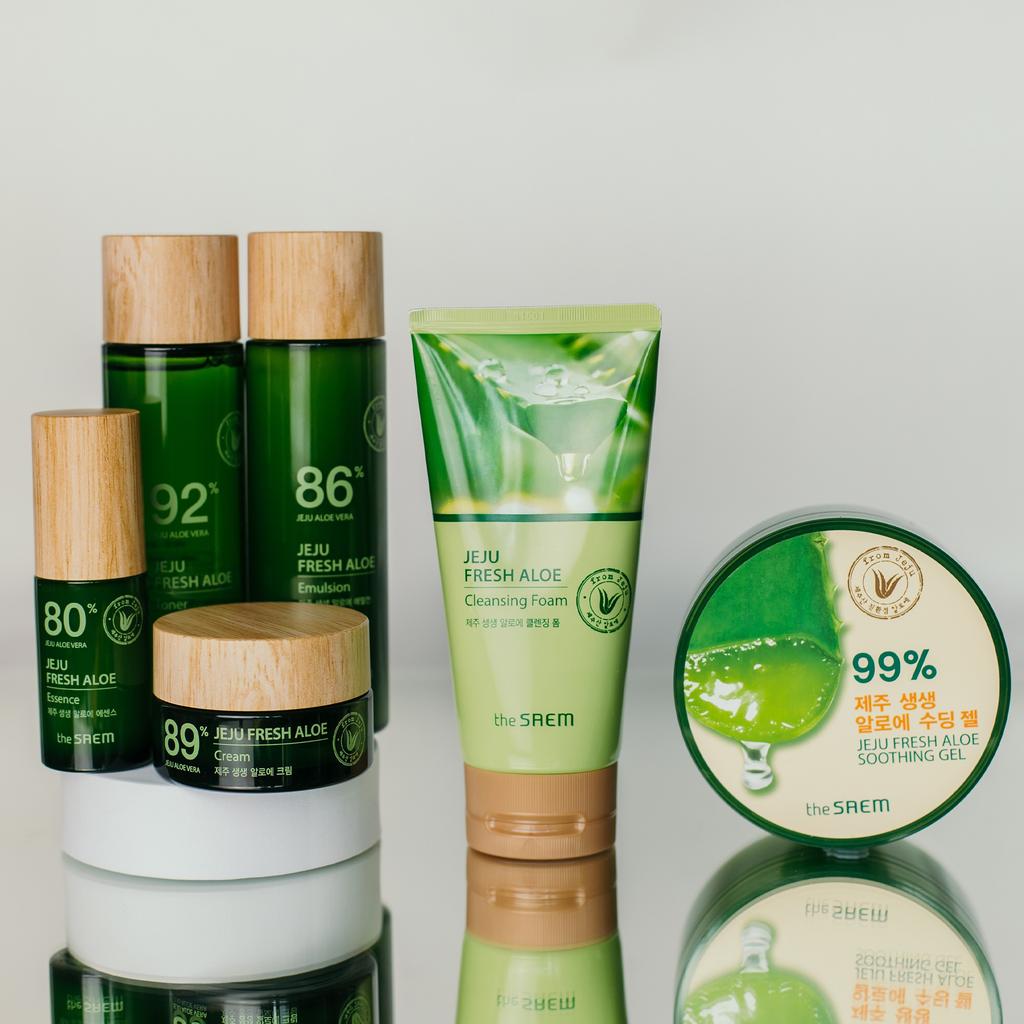 The Saem Jeju Fresh Aloe 89% Krem Do Twarzy 50 Ml