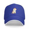 Dog Waiting For Pizza Baseball Cap Luxury Caps Derby Hat Hip Hop Designer Adjustable Hats Unisex Women's