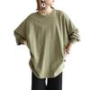 Spring and Autumn New Women's Loose Medium and Long Sweater Women's Casual Large Edition Top