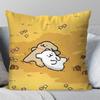 1pc M-Maltese Animation Pillow Case Square Pillow Bedroom Sofa Leisure Comfort Cushion Car Living Room Home Decoration 40X40