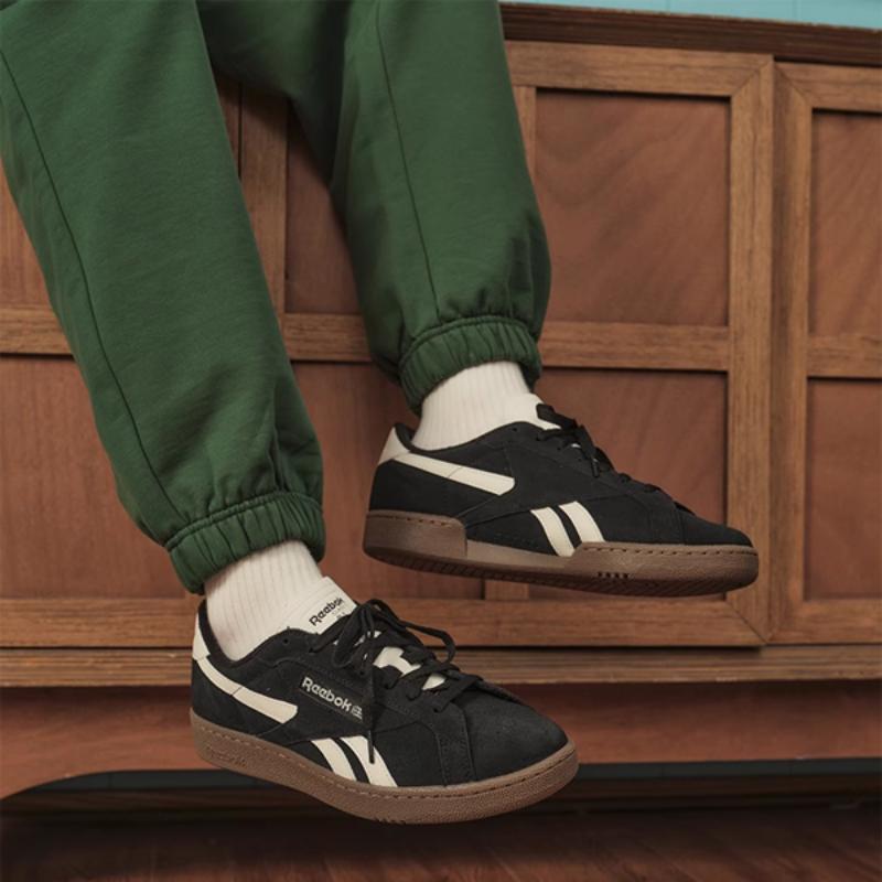 Reebok Кроссовки Club C Grounds Uk 'Black Gum' 100033053