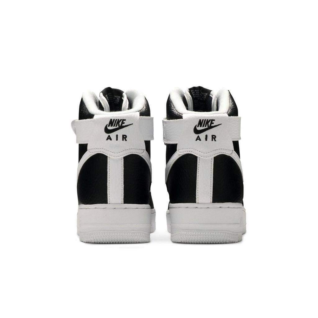 Nike Air Force 1 '07 High 'Черный Белый' (унисекс) Черные / Белые скейтбордические кеды CT2303 002