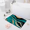 Впитывающий нескользящий коврик Дверной коврик Ванная комната Туалет Пол Душевая комната Коврик для ванной Современный кухонный коврик