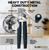 Sleekitch Commercial Can Opener Ручной консервный нож Heavy Duty Crank Can Opener Большой консервный нож Easy для больших банок Конструкция с поворотной рукояткой Ручной консервный нож с