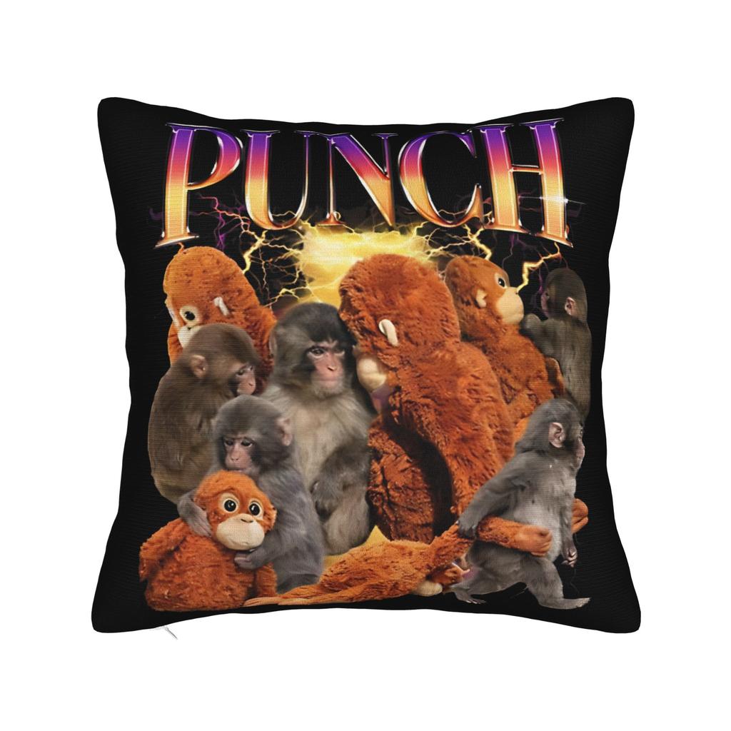 Punch Monkey () Pillow Case Novelty Pillow Cover Custom Pillowcases For Office Car Home Decor