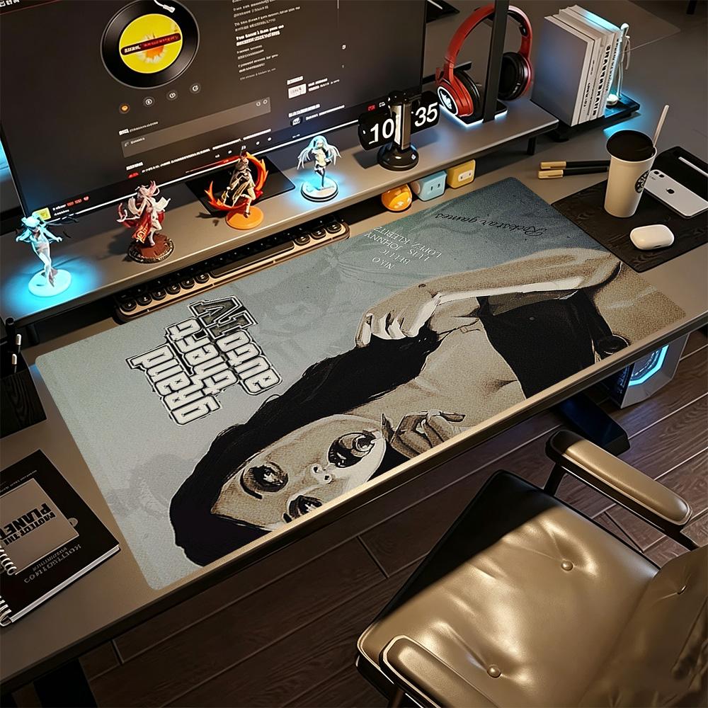 Gta Large Mouse Pad Gamer Mousepad HD Print Desk Pad Non-Slip Rubber Base Suitable for Office Gaming PC Laptop