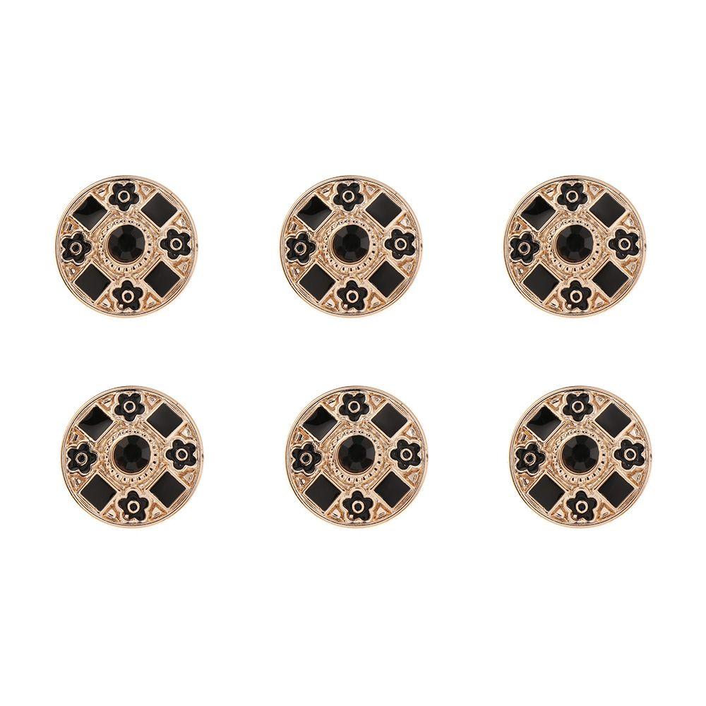 6PCS Clothing Crafts Decorative DIY Anti-exhaust Adjustable Coat Button Seamless buttons Detachable