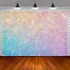 Colorful Sparkling Background Girl Dreamy Rainbow Color Party Decoration Backdrop Wedding Adult Celebration Banner Supplies Prop