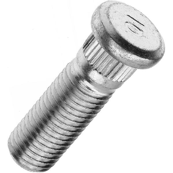 5PCS M12x1.5 Wheel Studs 43mm Lug Bolt Stud Compatible with Honda Accord Civic City CR-V CR-Z Fit HR-V ight Element Prelude S2000 Acura Integra CL EL