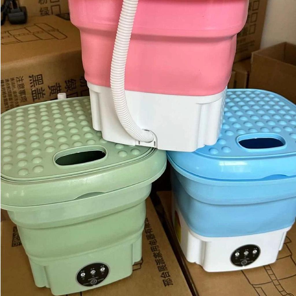 Portable Folding Washing Machine Small Sock Washing Machine Special Mini Washing Machine for Lazy People