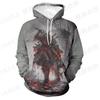 Spring Autumn Japan Ronin Samurai 3D Print Hoodies Men Women Children Hooded Harajuku Cool Swearshirts Fashion Streetwear