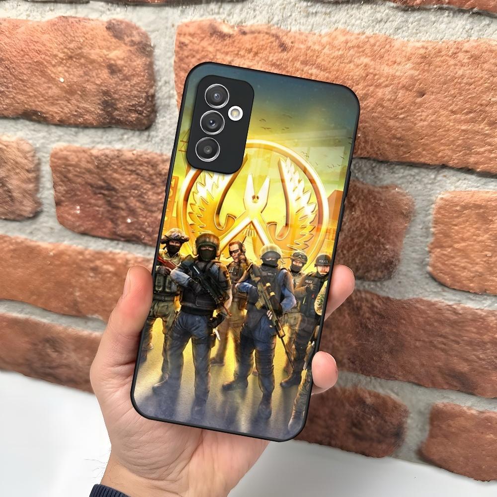 Игровой чехол для телефона C-Counter-Strike CS2 для Samsung A15 A25 A35 A55 A14 A12 A22 A32 A52 A11 A21 A31 A51 A05 A24 A34 A54 A13 23 A33