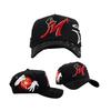 Original Quality Suede Magician 31 Hats Curved Brim Adjustable Vintage Striped Sporty Sports Baseball Cap 5 Panels Gorras G5 Hat
