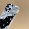 Чехлы для мобильных телефонов iPhone 11 13 XR 15 Pro Max 12 14 Pro Max Чехол для iPhone 16 7 Plus 8 Plus XS Max 6 15 Plus Laser Wave Pattern Anti-Drop Водонепроницаемый