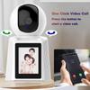 Видеозвонок Интеллектуальная Wi-Fi камера с 2,8-дюймовым IPS-экраном HD 1080P IP-камера для вызова одной кнопкой Двусторонняя видеосвязь Беспроводная камера ночного видения