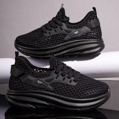 Новая летняя дышащая женская обувь тонкая полая универсальная спортивная обувь для улицы легкая с крупной сеткой сандалии для ручья