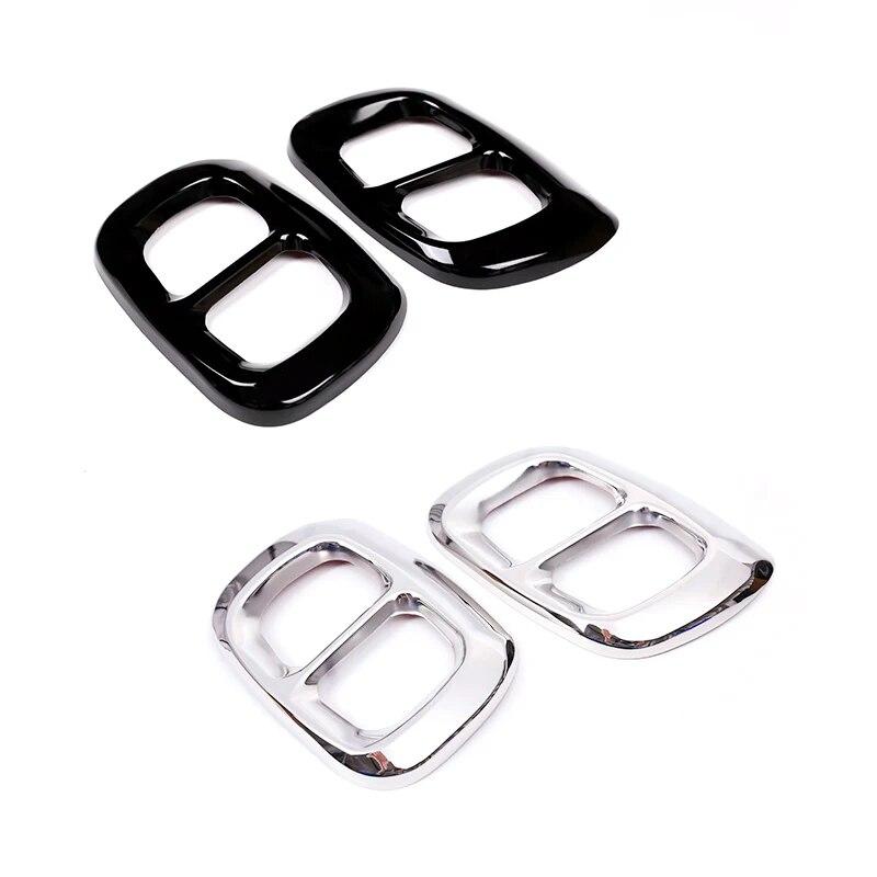 Для Mercedes Benz GLA 200/220/260 X156 2013 2014 2015 2016 2017 автомобильный внешний хвостовой вкладыш, облицовка выхлопной системы, накладка