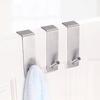 Multi-Purpose Door Hooks Free Punching Frameless Robe Hooks Towel Rack Storage Hanger Shower Hook
