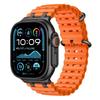 Ocean Silicone Sports Band for Apple Watch Ultra2 49mm Series 10 46mm Soft Loop Strap for Series 9 8 7 6 5 4 SE 45mm 44mm Correa