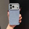 Магнитный чехол для телефона из шерсти и льна для iPhone 17 Pro Max - Однотонный, Защита от падений
