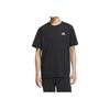 Adidas SS25 Quick-Dry Cool Comfort Stylish Soft Versatile Short Sleeve T-Shirt Men Tops Black KC3090