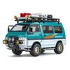 1/24 Mitsubishi Delica MPV Мини-автомобиль Литой сплав Коммерческий автомобиль Металлическая модель автомобиля Моделирование Звук и свет Игрушка в подарок