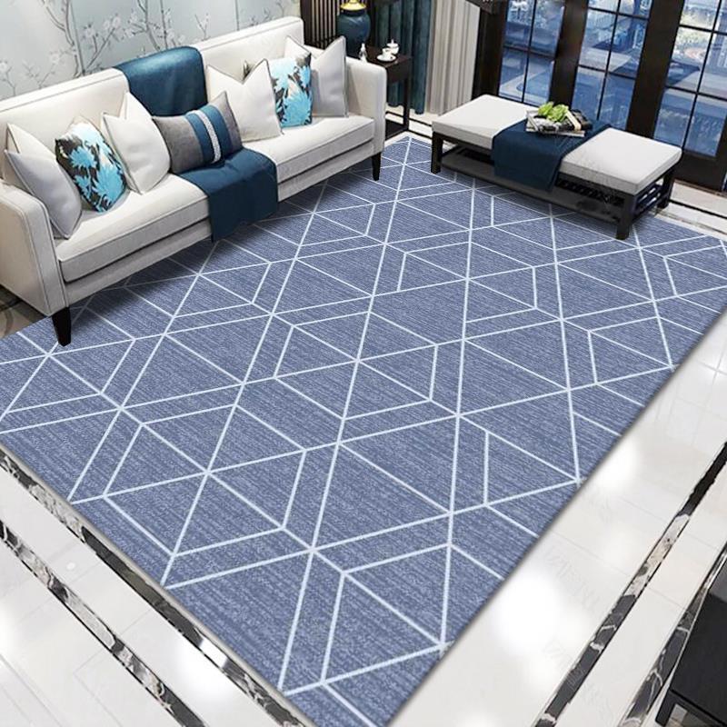 Ковер Гостиная Мягкий Диван Ковры Домашнее Украшение Спальня Коврик Для Гостиной Настраиваемый Современный Напольный Коврик Коврик Большой Коврик