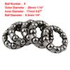 X Autohaux 2/4pcs Bicycle Bearing Replacement Middle Axle Ball Frame Bike Headset Caged Retainer For MTBRoad Bikes