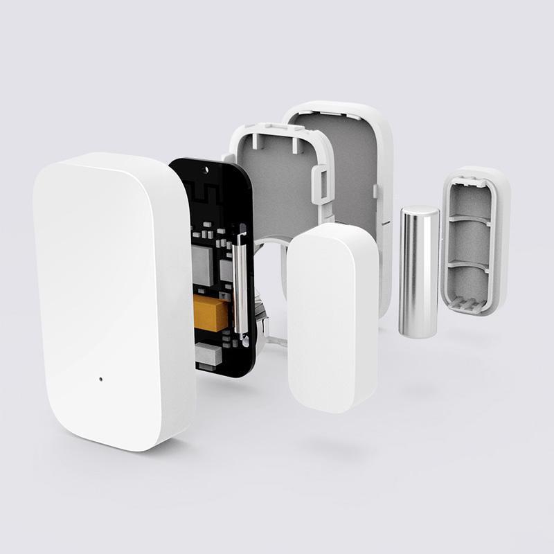 Xiaomi Датчик двери, окна Aqara, беспроводное соединение Zigbee, умный мини-датчик двери, работающий со шлюзом-концентратором для Homekit Mi Home, управление приложением
