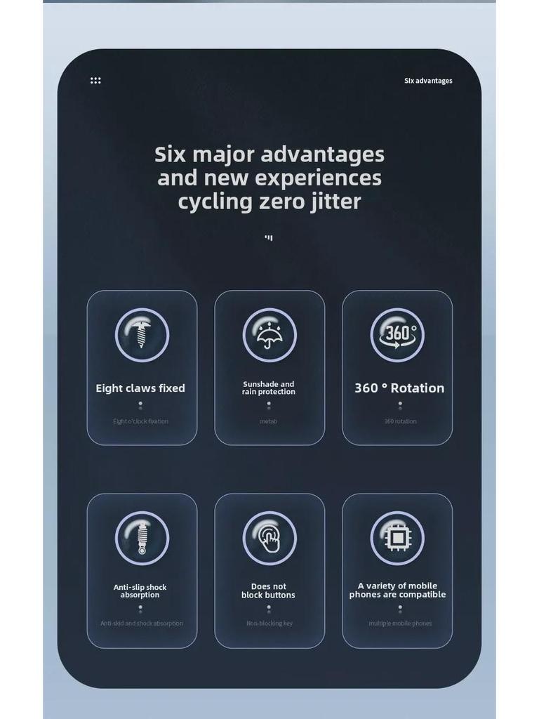 Водонепроницаемый солнцезащитный держатель для мобильного телефона на шлем, для мотоцикла, велосипеда - Дизайн "Осьминог"